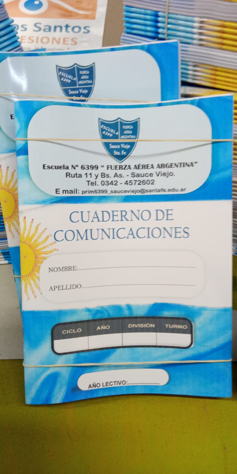 Cuadernos hecho en De Los Santos Impresiones