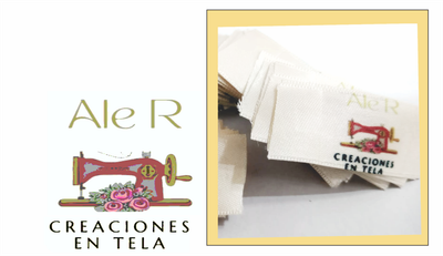 Etiquetas ropa hecho en De Los Santos Impresiones