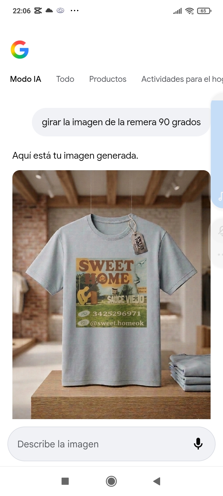 Indumentaria hecho en De Los Santos Impresiones
